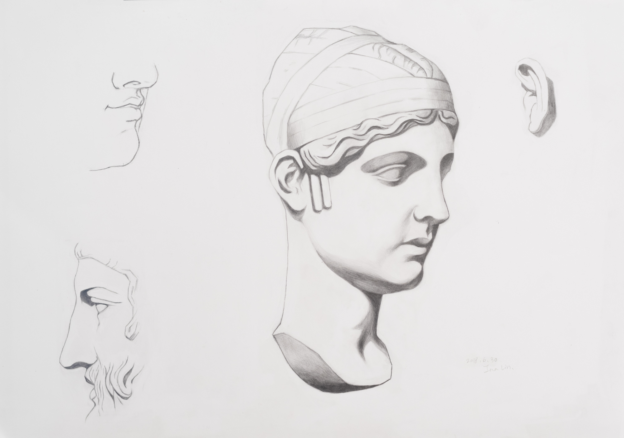 Bargues – Student Work